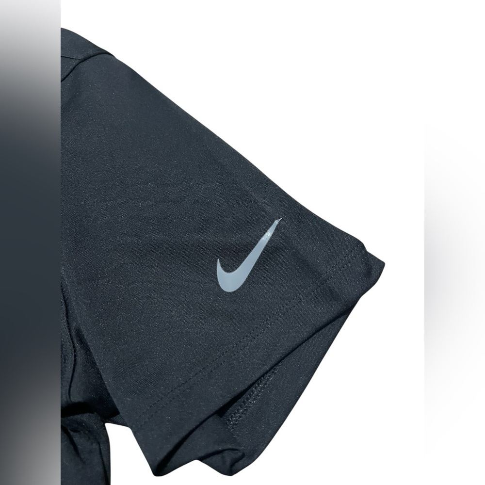 Nike Dri-FIT Carolina Panthers NFL victory Polo shirt black size medium football - Picture 5 of 14